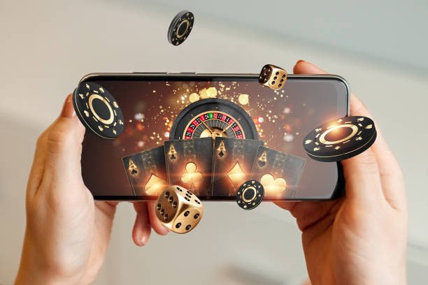 Mobile phone displaying mahongtoto login Gem Saviour live blackjack interface